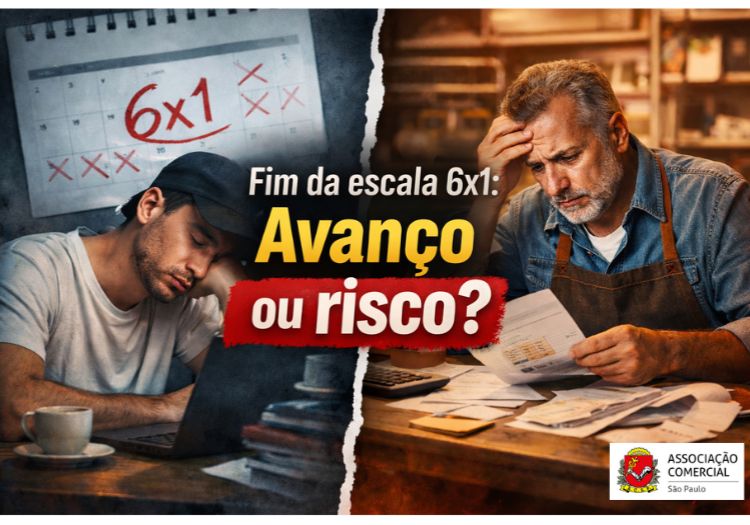 ACSP defende participação de pequenas empresas no debate sobre o fim da escala 6x1